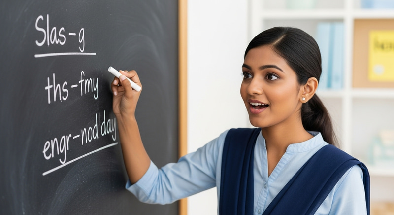 Passionate English Tutor Explains Grammar Rules