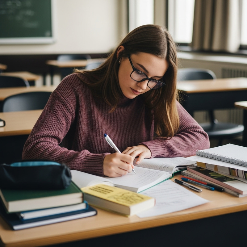 College Classroom Study Scene | Engaged Academic Ambiance College Classroom Study Scene | Engaged Academic Ambiance