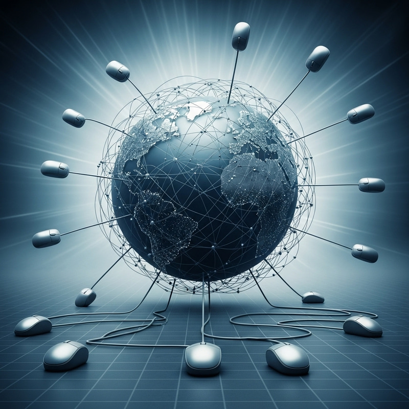 Exploring the Internet: Global Data Transmission Visualized Exploring the Internet: Global Data Transmission Visualized