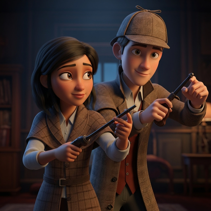 Teenage Detectives in 3D Pixar-Style Mystery Adventure Teenage Detectives in 3D Pixar-Style Mystery Adventure