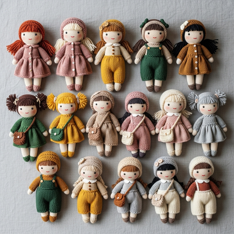 Handmade Knitted Dolls for Sale Online