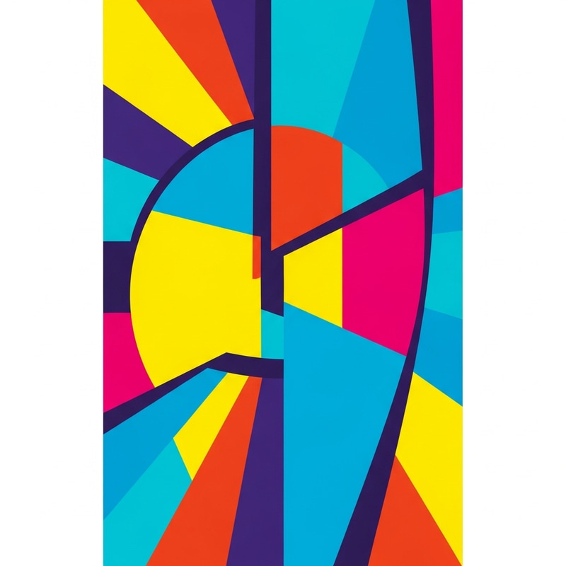 Bright & Modern Abstract Art | Geometric Designs & Strong Hues Bright & Modern Abstract Art | Geometric Designs & Strong Hues