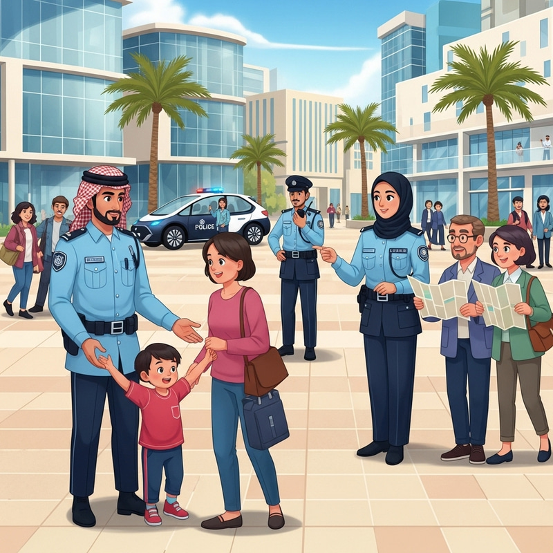 Police Service in Qatar | Safety Scenes