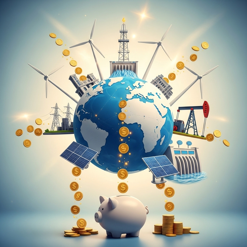 Long-Term Wealth Accumulation with Global Energy Resources Long-Term Wealth Accumulation with Global Energy Resources