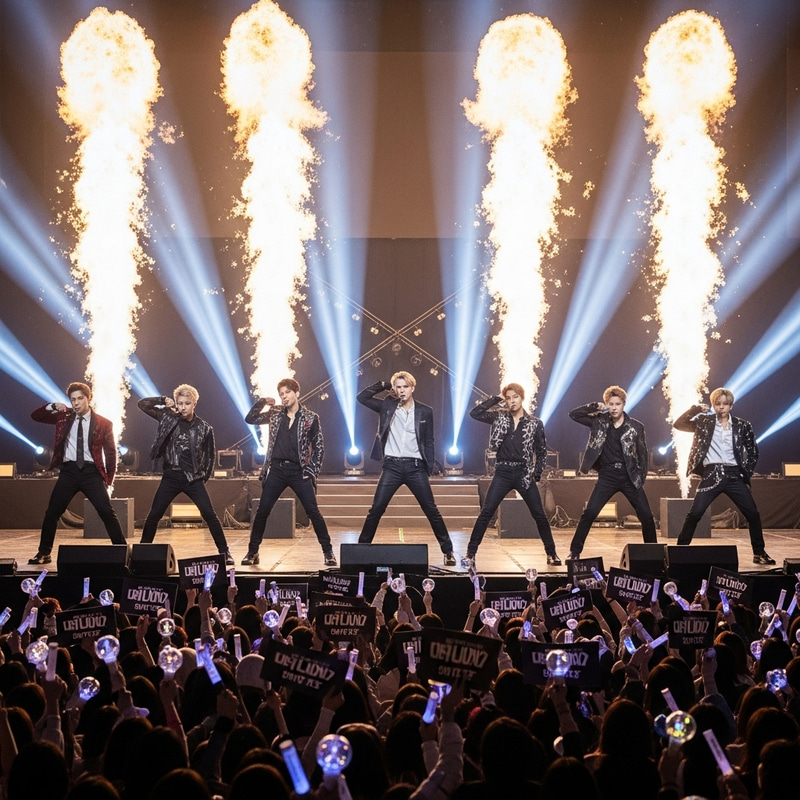 South Korean Boy Band BTS Captivating Performance South Korean Boy Band BTS Captivating Performance