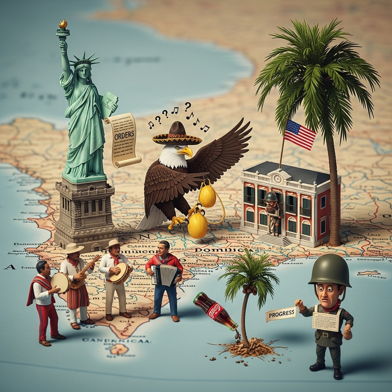 Satirical Meme on North American Intervention (1916-1924) Satirical Meme on North American Intervention (1916-1924)