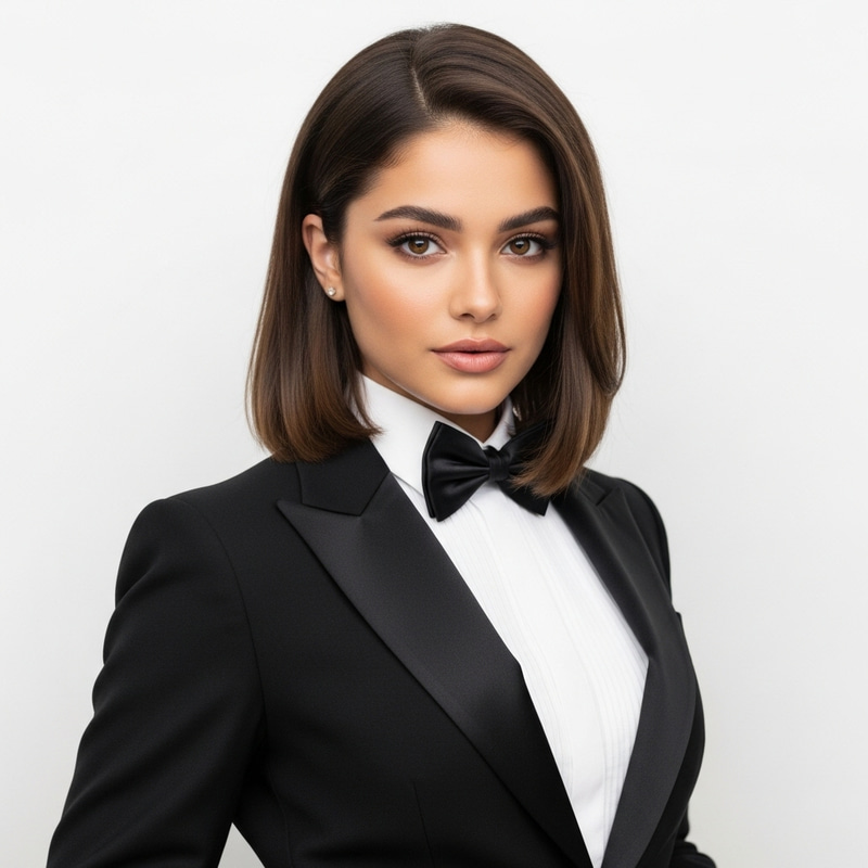 Hailee Steinfeld in Stylish Black Tuxedo Hailee Steinfeld in Stylish Black Tuxedo