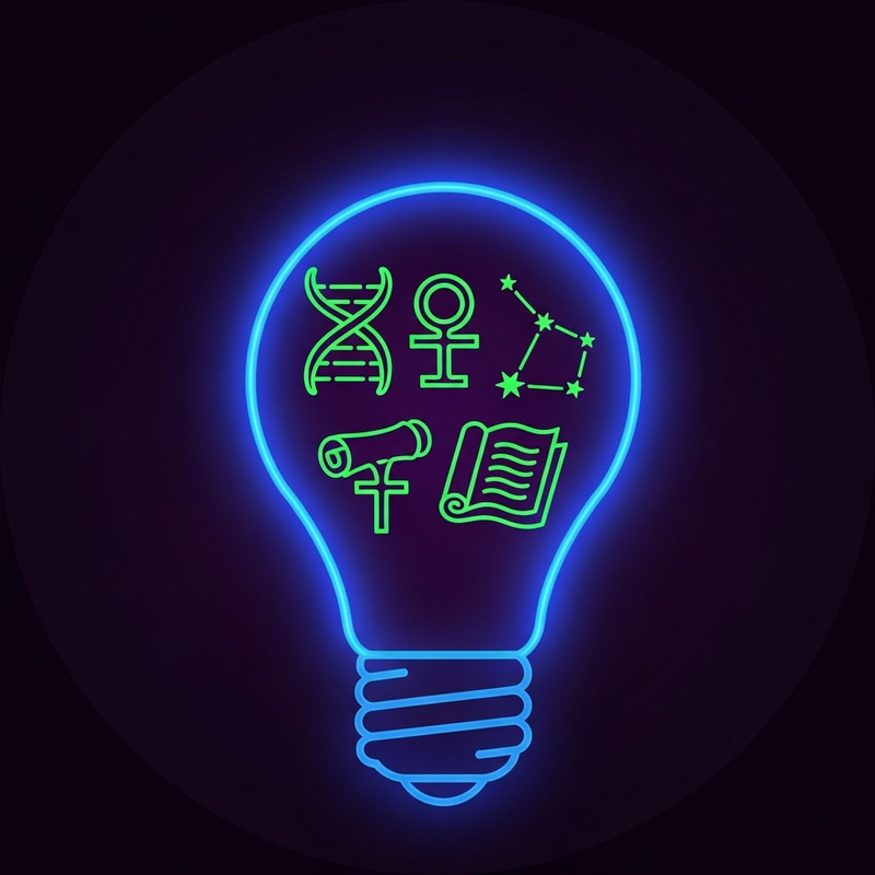 Unusual Facts YouTube Icon - Creative & Unique Design