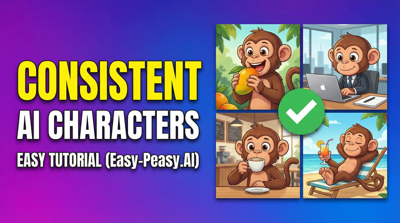 Create Consistent AI Characters with Easy-Peasy.AI Create Consistent AI Characters with Easy-Peasy.AI
