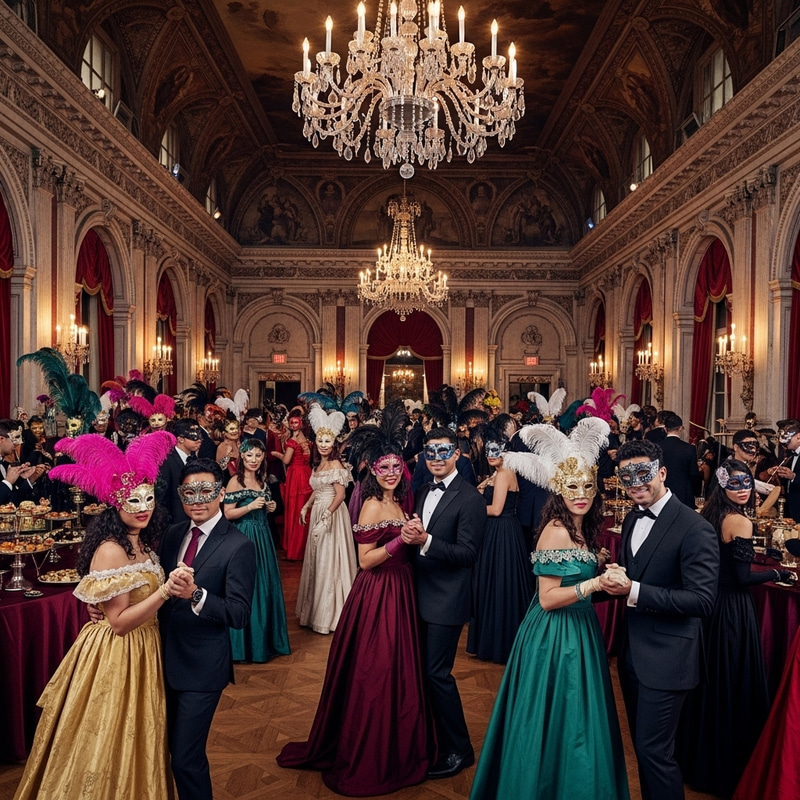 Enchanting Venetian Masquerade Party Experience Enchanting Venetian Masquerade Party Experience