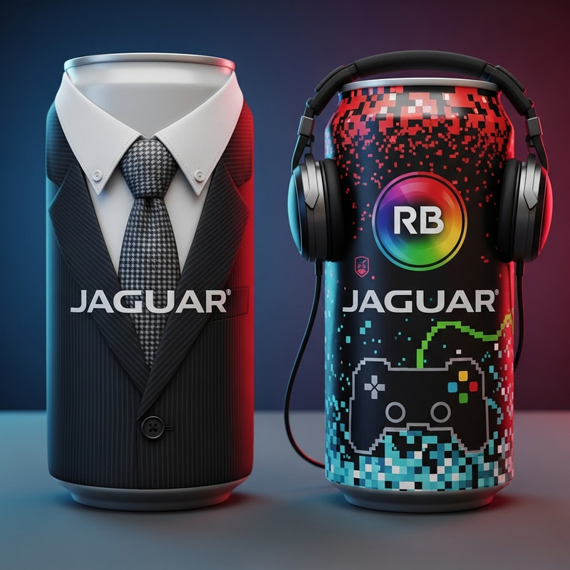 Jaguar Energy Drink - Worker vs. Gamer Apparel Theme Jaguar Energy Drink - Worker vs. Gamer Apparel Theme