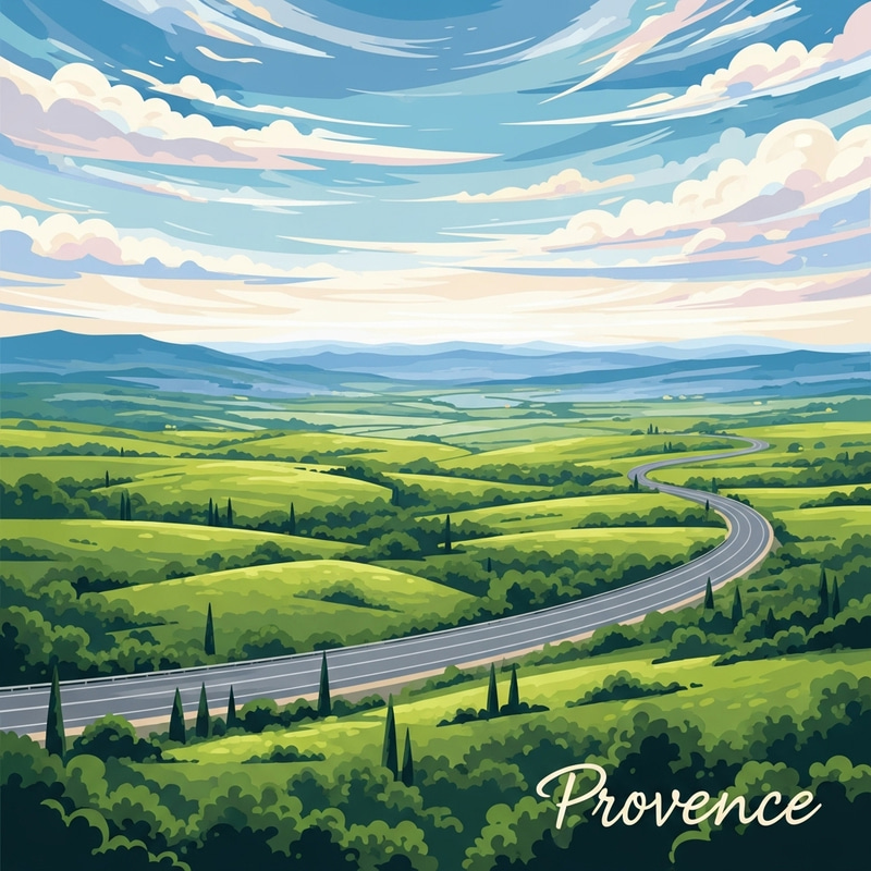 Picturesque Provence Landscape: A Journey Through Beauty Picturesque Provence Landscape: A Journey Through Beauty