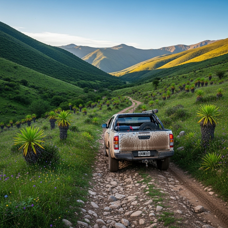 Discovering Tucuman Valleys in a Pickup Truck