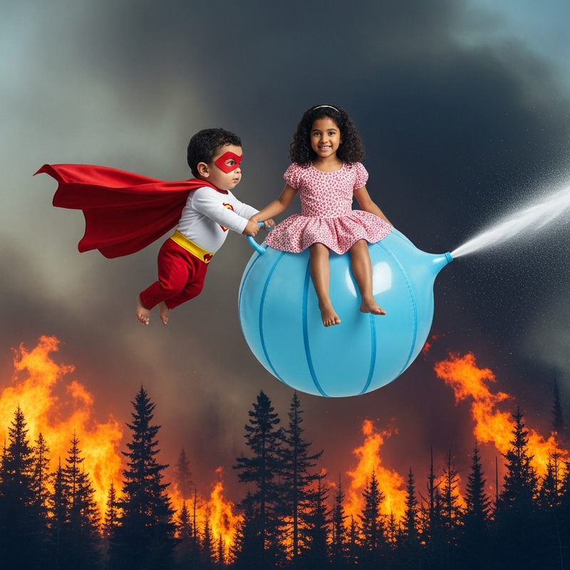 Tiny Superhero Saves Forest with Inflated Diaper Heroine Tiny Superhero Saves Forest with Inflated Diaper Heroine
