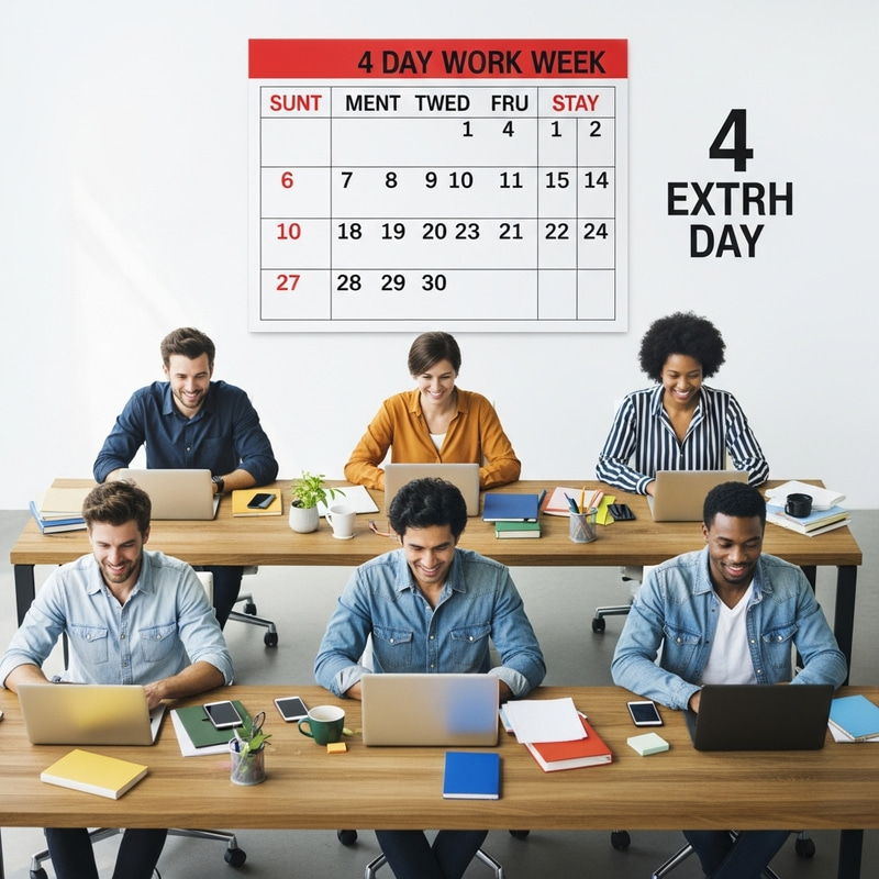 4-Day Work Week Movement | Visualized