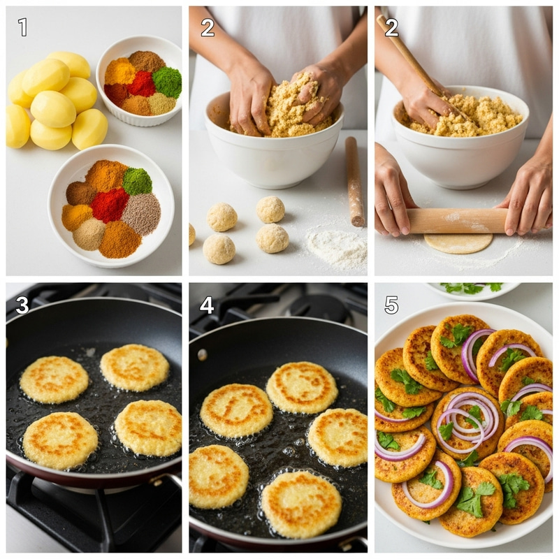 Step-by-Step Guide to Aloo Chap Recipe Step-by-Step Guide to Aloo Chap Recipe