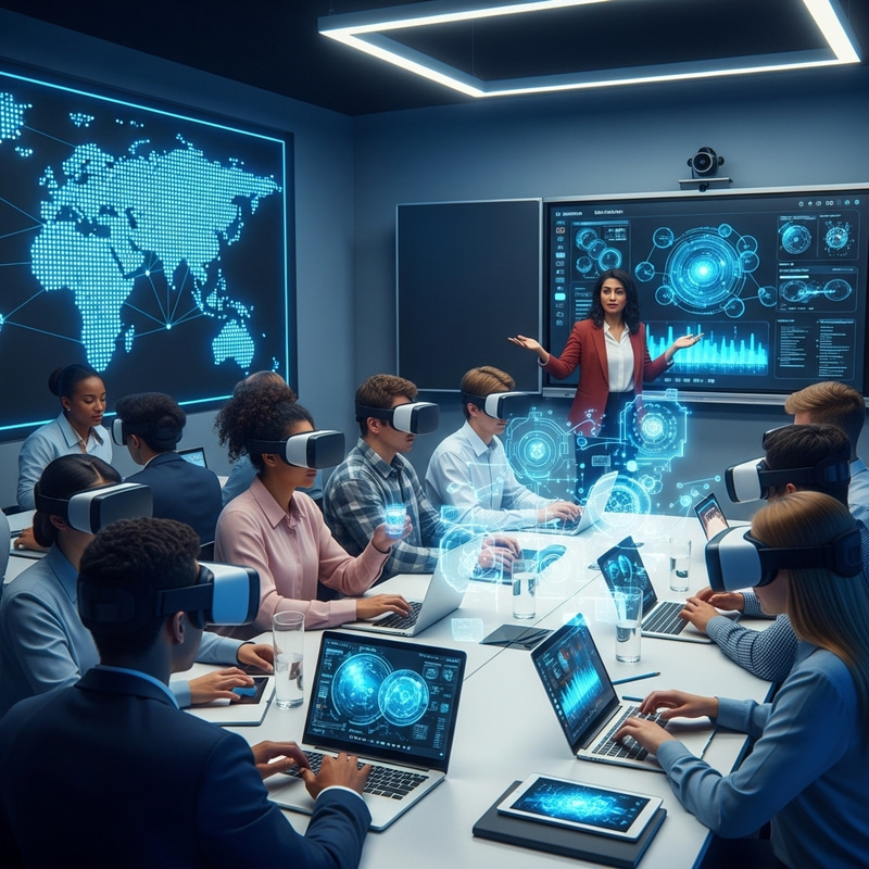 Digital Competence in Education: Enhancing Global Learning Experience