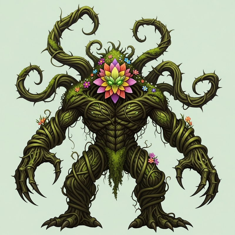 Plant Monster - Nature's Captivating Power Unleashed