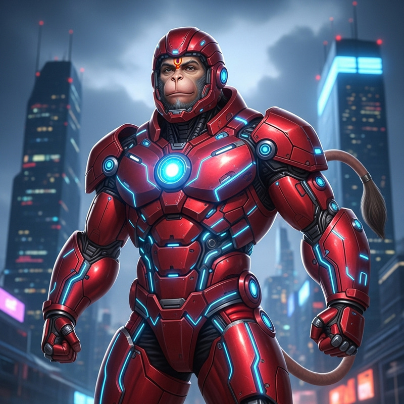 Hanuman in Iron Man Suit: Myth Meets Technology Hanuman in Iron Man Suit: Myth Meets Technology