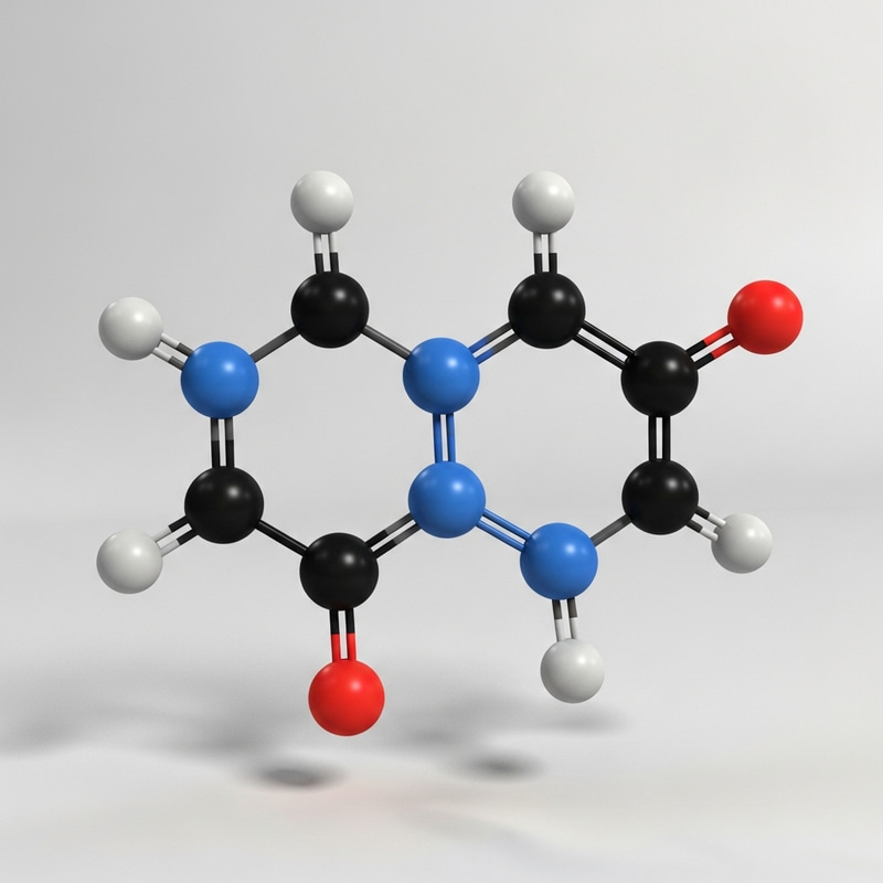 Detailed Caffeine Molecule Image Detailed Caffeine Molecule Image