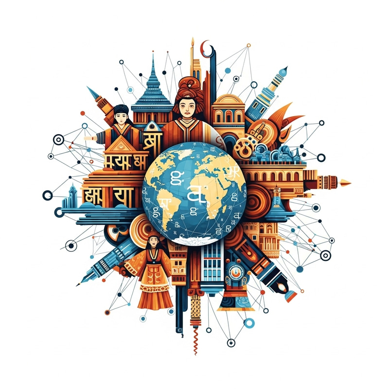 Global Reach and Vibrancy | Dynamic Modern Aesthetic