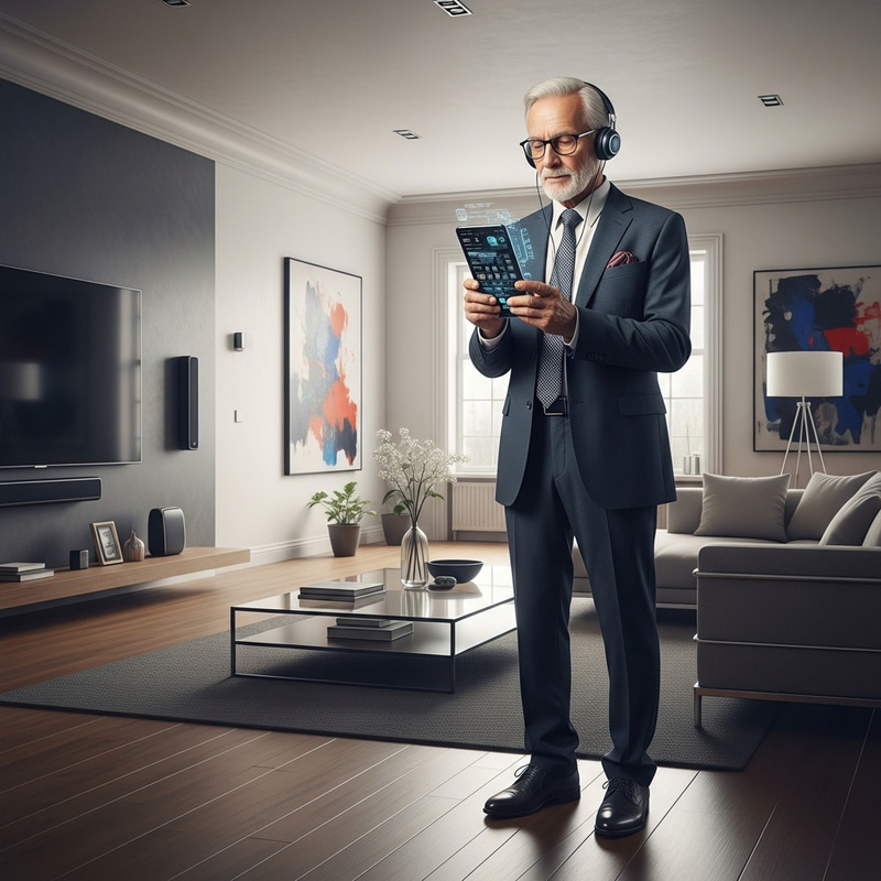 Old Modern Man: Portrait of Timeless Elegance Old Modern Man: Portrait of Timeless Elegance