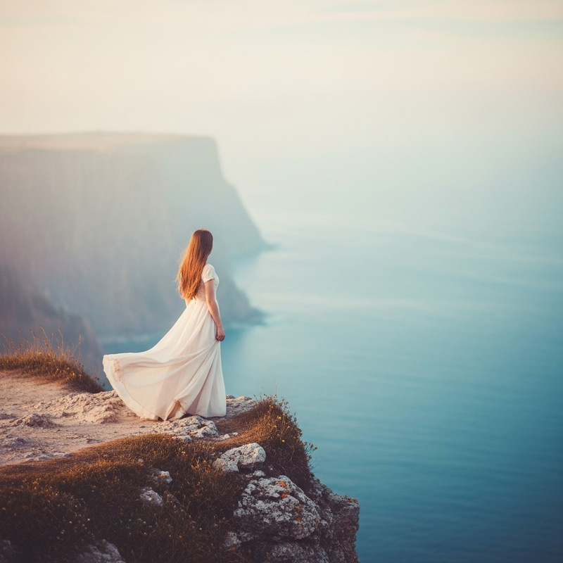 Ethereal Beauty: A Dreamy Ocean View