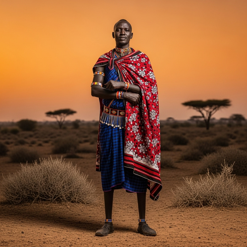 South Sudan Man | Traditional Attire & Cultural Portrait South Sudan Man | Traditional Attire & Cultural Portrait