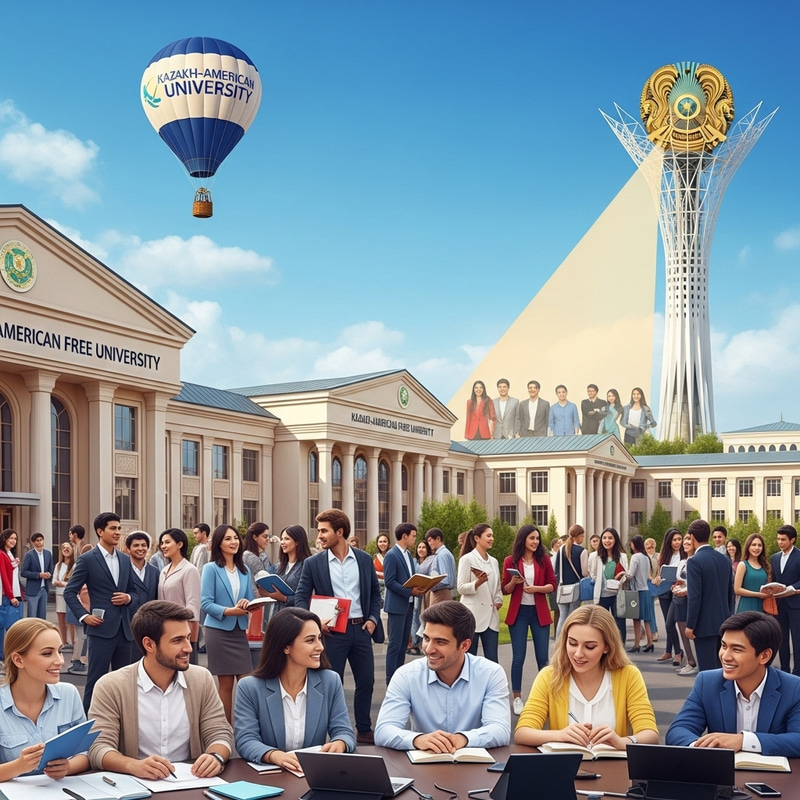 Kazakh-American Free University: Cultivating Diverse Leaders Kazakh-American Free University: Cultivating Diverse Leaders