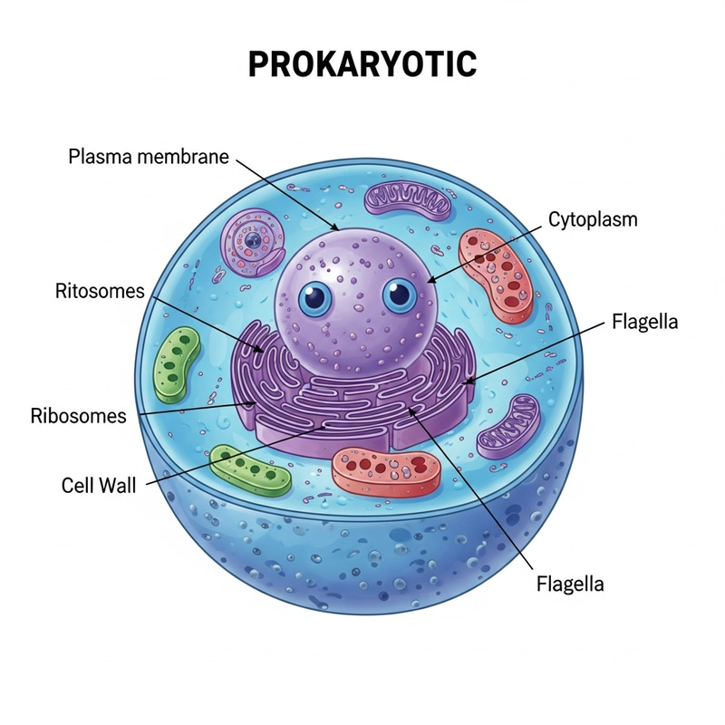 Exploring Prokaryotic Cells: Key Components Illustrated Exploring Prokaryotic Cells: Key Components Illustrated