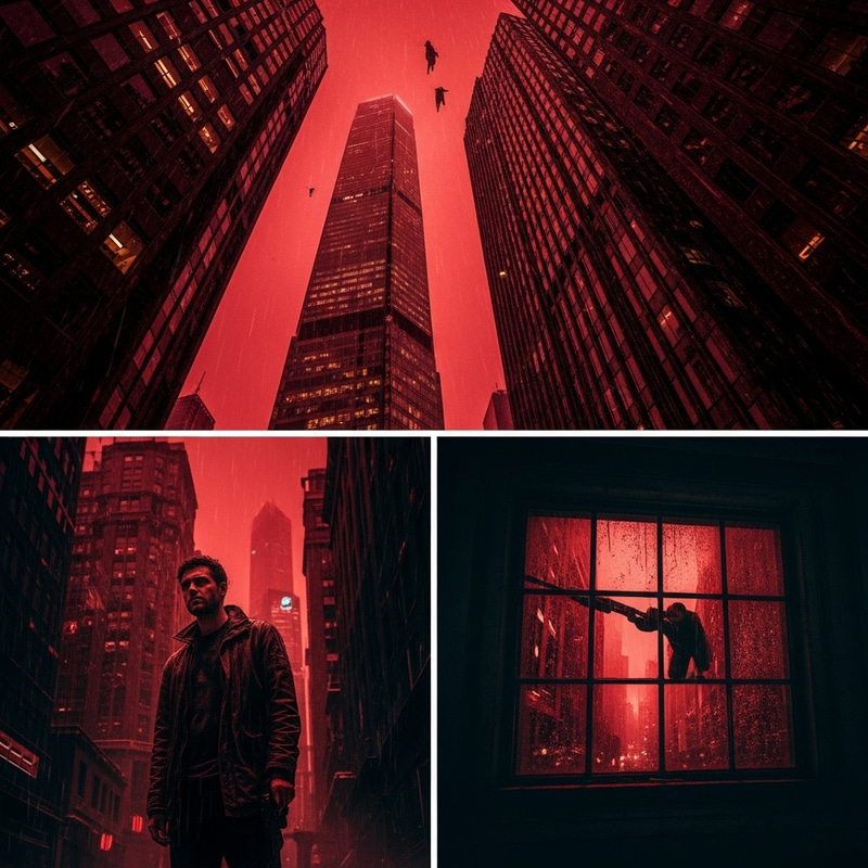 Intense Crime Drama in a Futuristic City