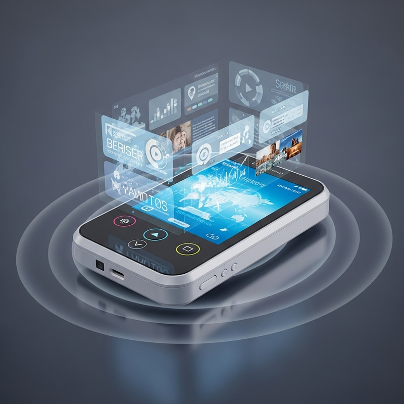 Futuristic Communication Device Revolutionizing Society's Well-being Futuristic Communication Device Revolutionizing Society's Well-being