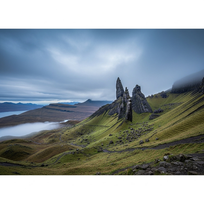 Old Man of Storr - Isle of Skye Landscape Old Man of Storr - Isle of Skye Landscape