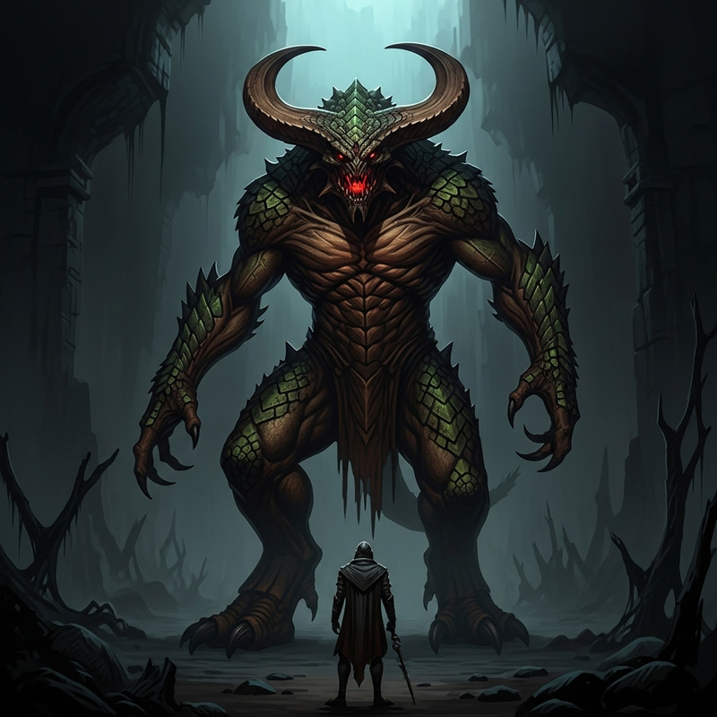 Mysterious Shadowy Monster