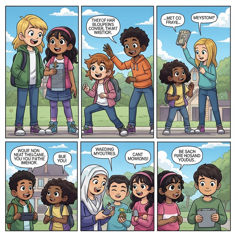 Friendly Kids Comic Strips: Adventure Awaits!