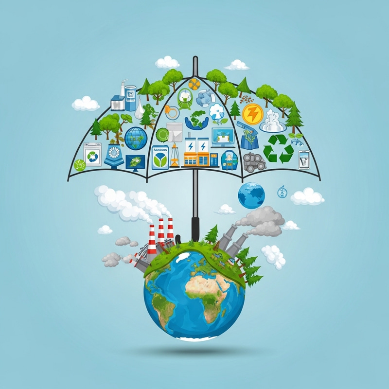 Umbrella Shielding Earth: Climate Change Protection Umbrella Shielding Earth: Climate Change Protection