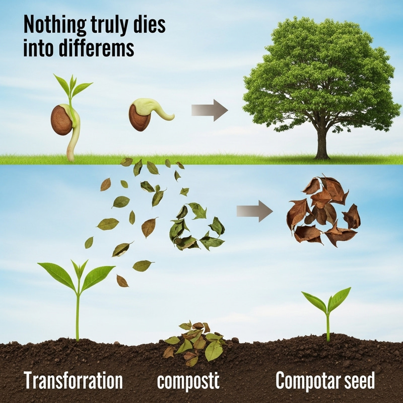Realistic Cycle of Life: Transformation and Rebirth Realistic Cycle of Life: Transformation and Rebirth