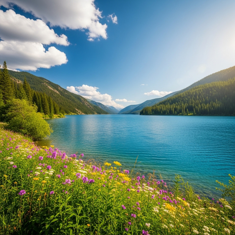 Create a Realistic Image of Nature Create a Realistic Image of Nature