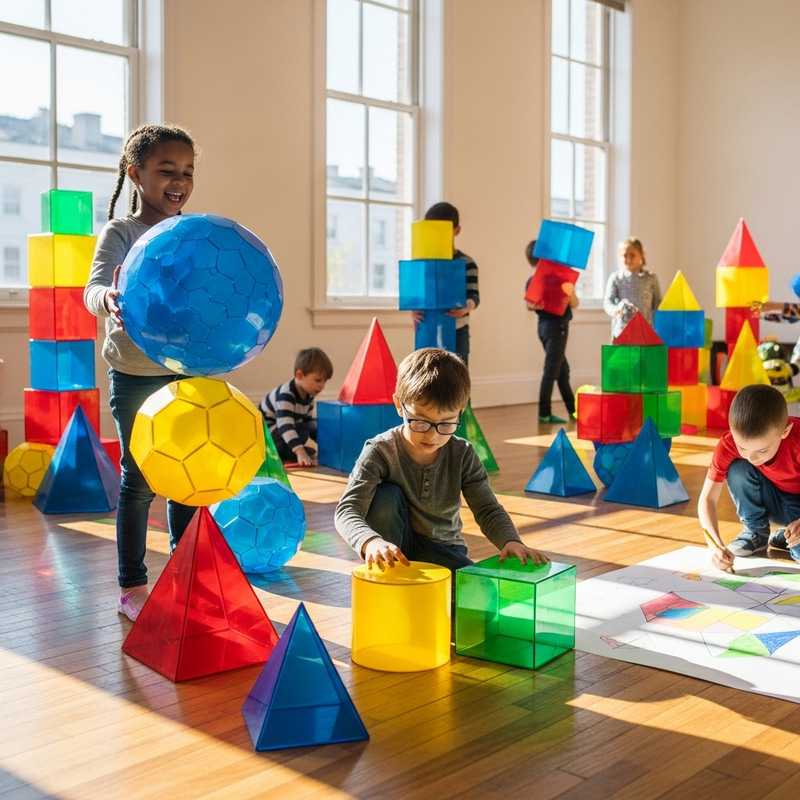 Creative Abstract Geometry for Kids