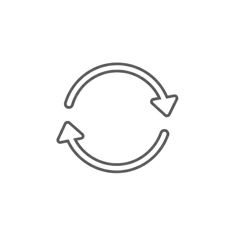 Circular Mode Switch Icon for Seamless Transitions Circular Mode Switch Icon for Seamless Transitions