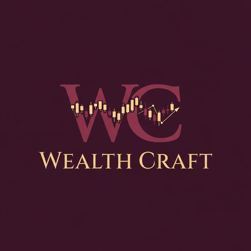 Wealth Craft | Elegant Logo Design with WC Initials