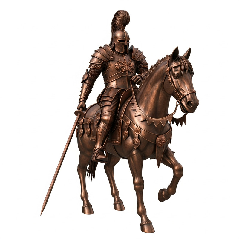 The Terrible Copper Horseman: A Fearsome Figure The Terrible Copper Horseman: A Fearsome Figure