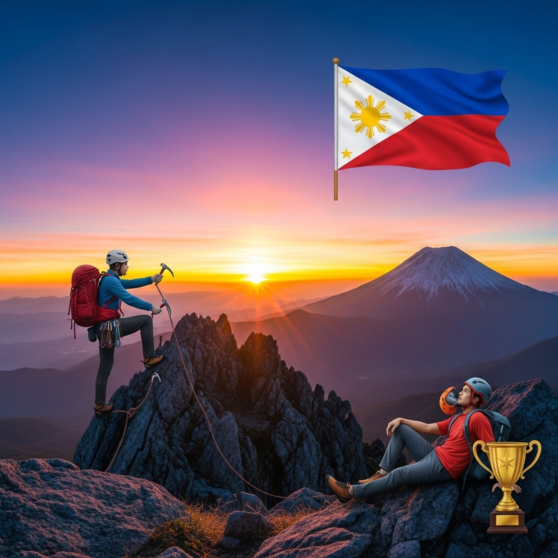 Filipino Mountain Climbers: Perseverance and Potential | Sunrise View Filipino Mountain Climbers: Perseverance and Potential | Sunrise View