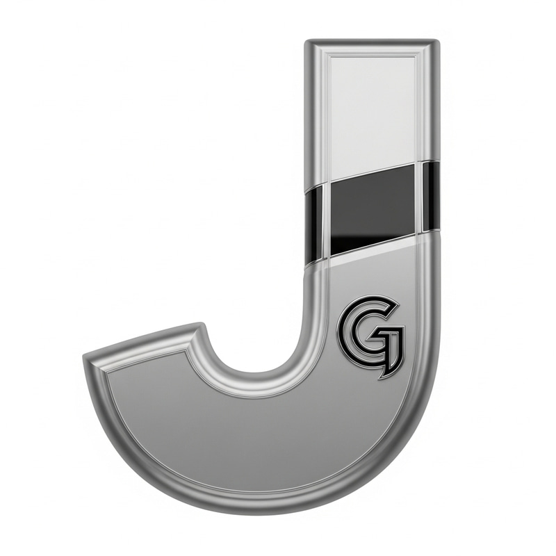 Stylish J-Shaped Car with Striking G Logo | Custom Design Stylish J-Shaped Car with Striking G Logo | Custom Design