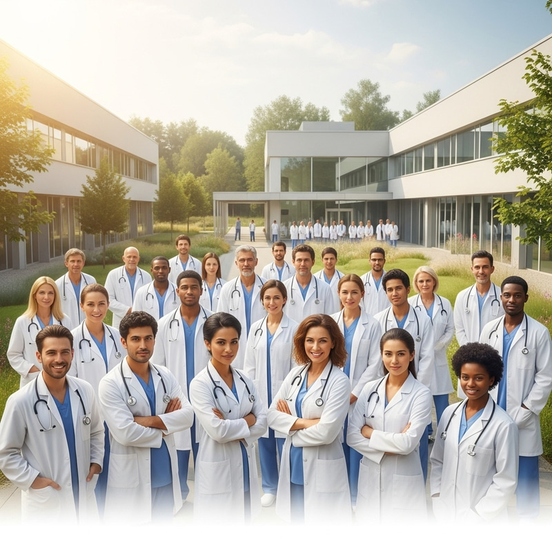 Serene & Welcoming Modern Medical Center Image