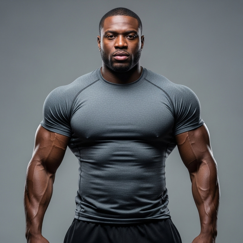 Muscular Man Showcasing Unmatched Strength Muscular Man Showcasing Unmatched Strength