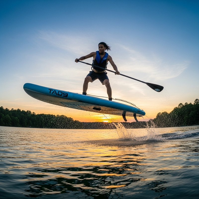 Serene Sunset Paddleboarding Adventure | GoPro HERO9 Black Serene Sunset Paddleboarding Adventure | GoPro HERO9 Black