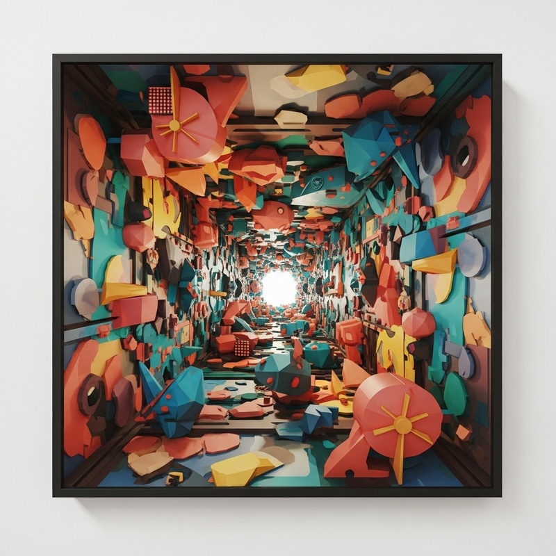 Imaginary Abstract Photo Representation | Vibrant Shapes & Colors Imaginary Abstract Photo Representation | Vibrant Shapes & Colors