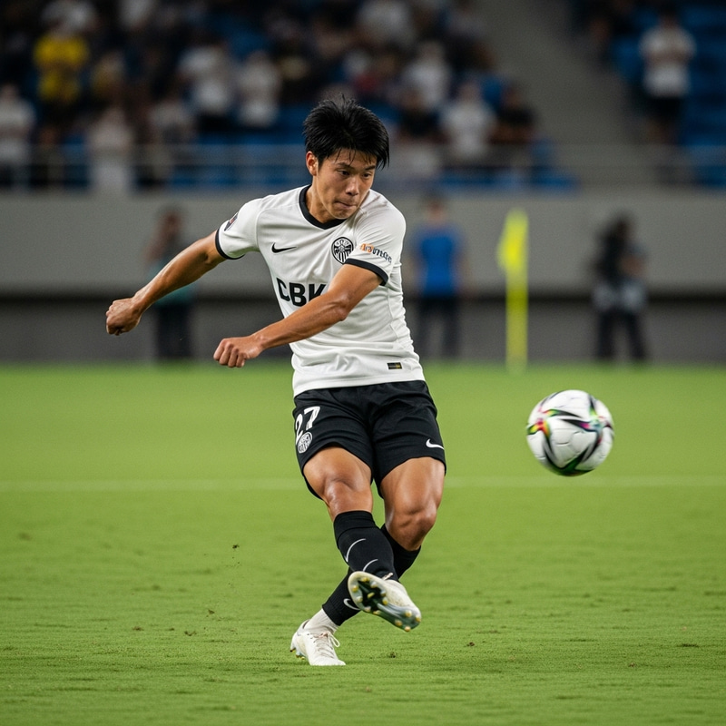 Ronaldo: Dominant Soccer Star with Powerful Kick