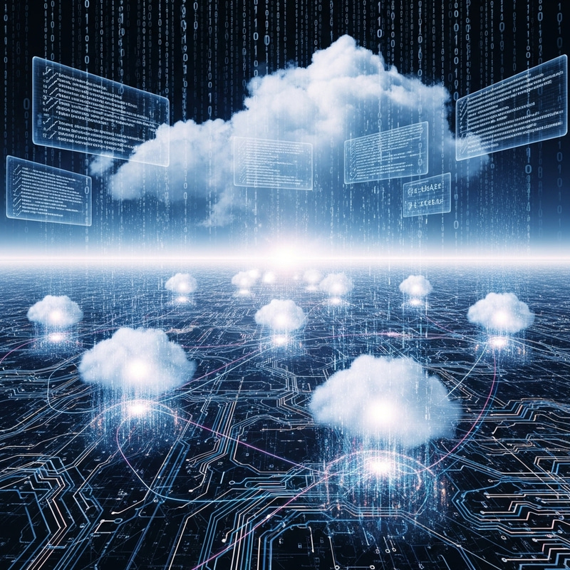 Futuristic Cloud Computing Visualized